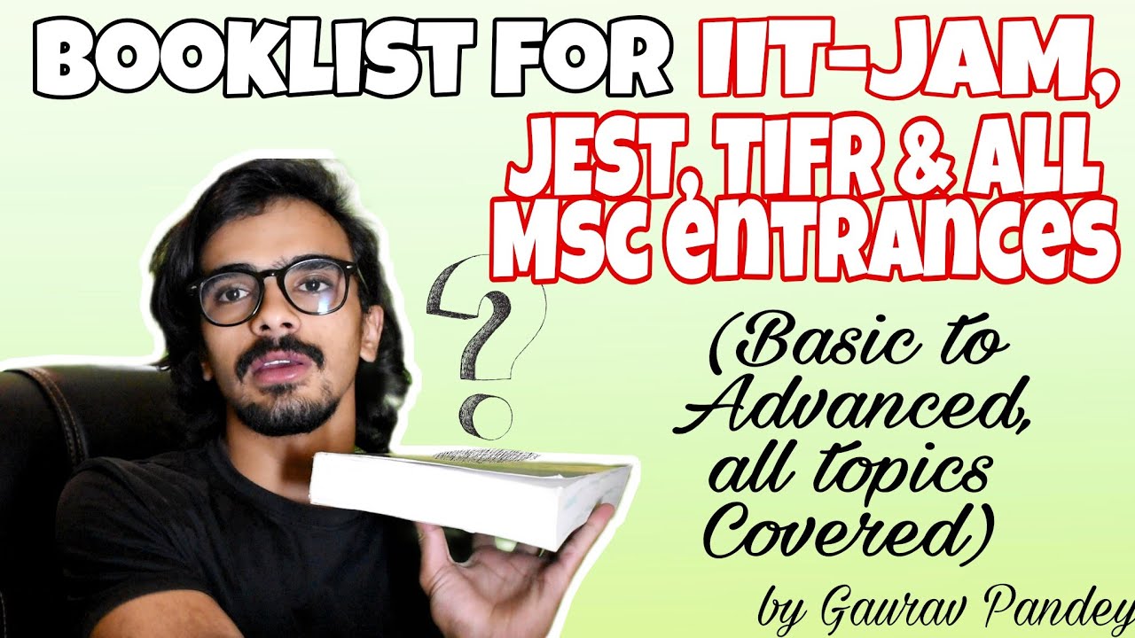 Best Books for IIT-JAM, JEST & TIFR Physics | All Resources Required | Gaurav Pandey