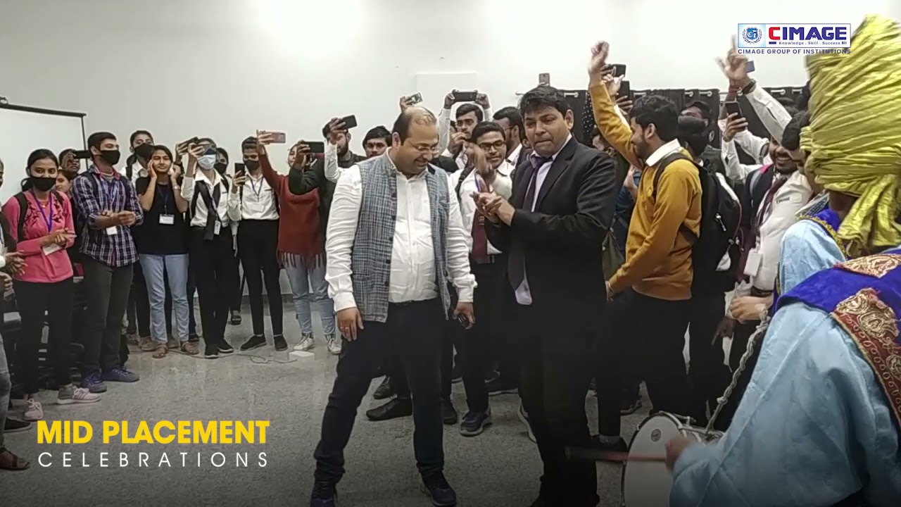 Mid Placement Celebrations | Bhangda Dance | Placement in WIPRO | CIMAGE Group of Institutions