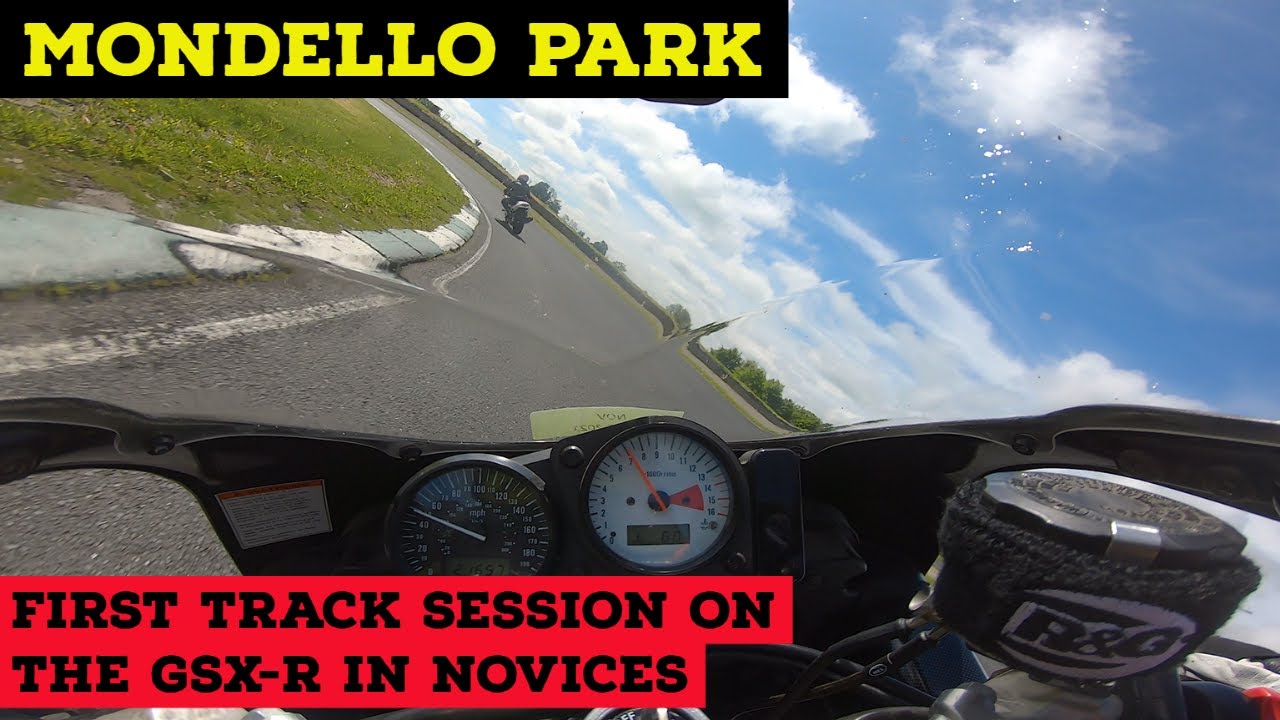 Suzuki GSX-R 750 SRAD First Ever Track Session | Mondello Park