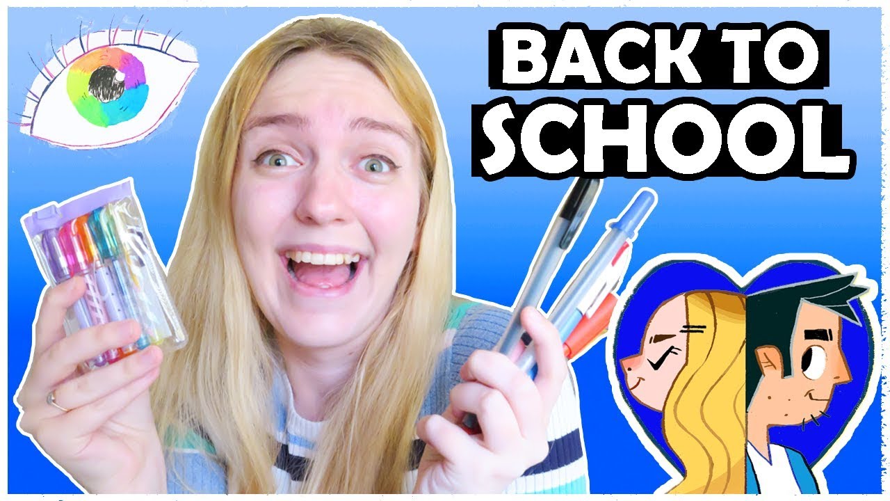 BACK TO SCHOOL ART SUPPLIES! - Make ART with Stationery!