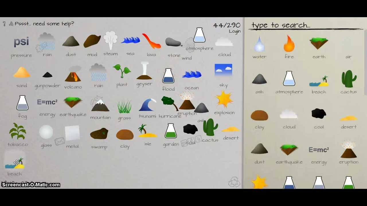 Little Alchemy Walkthrough