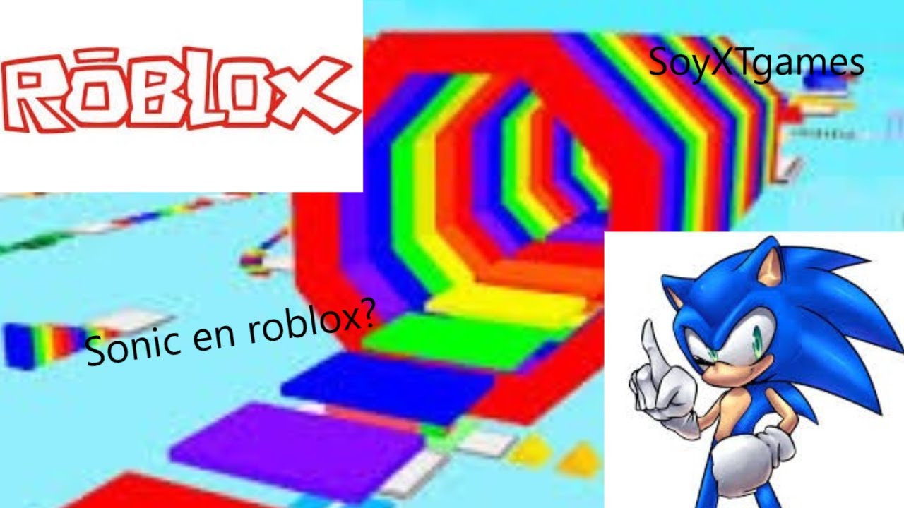 Sonic el erizo en roblox?? (@SoyXTgamesYT )