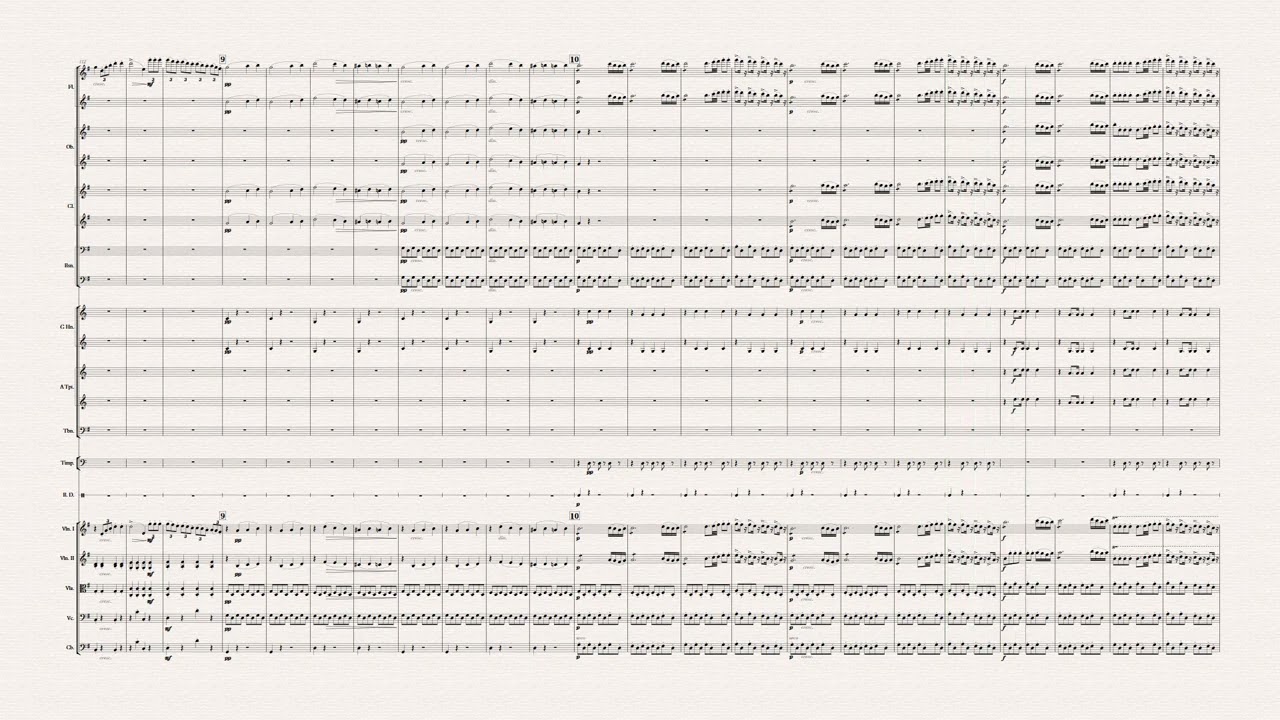 Rossini : Il barbiere di Siviglia (The Barber of Seville) Overture  (NOTE PERFORMER 4 & Sibelius8 )