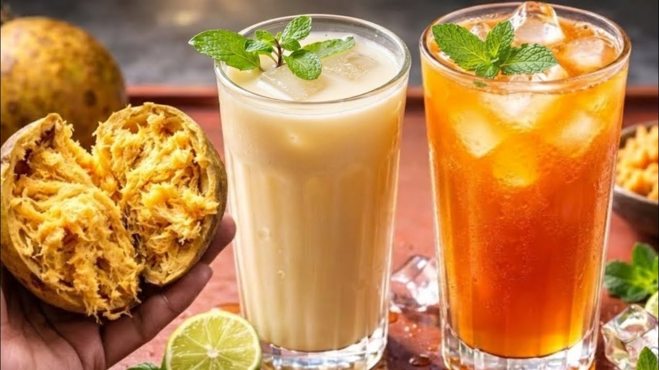 ইফতার স্পেশাল বেলের শরবত ২টি ভিন্ন স্বাদে/ব্লেন্ডার ছাড়া বেলের শরবত বানানোর নিয়ম /Wood Apple Juice 