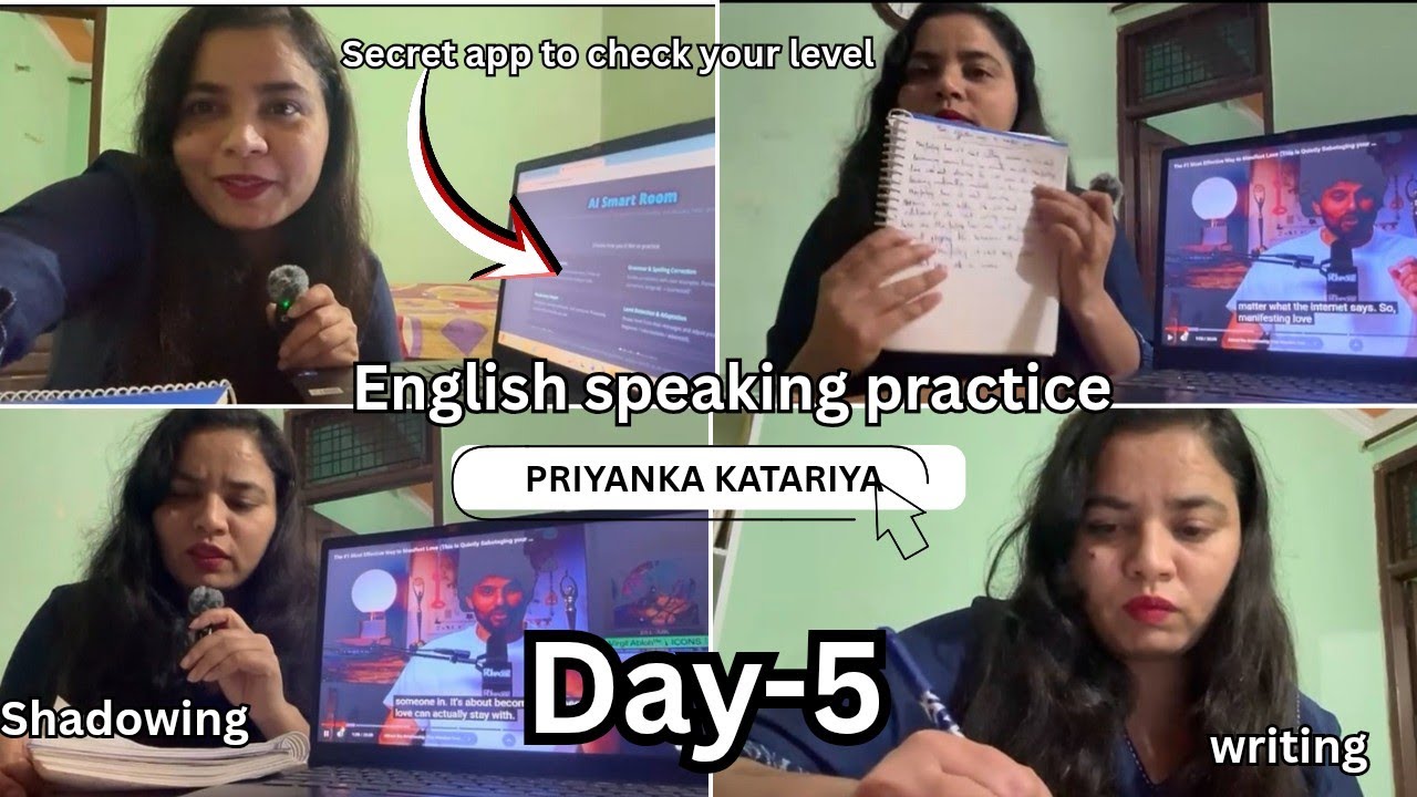 Speak with me  Day-5  | 7 day's Speaking challenge #english 
