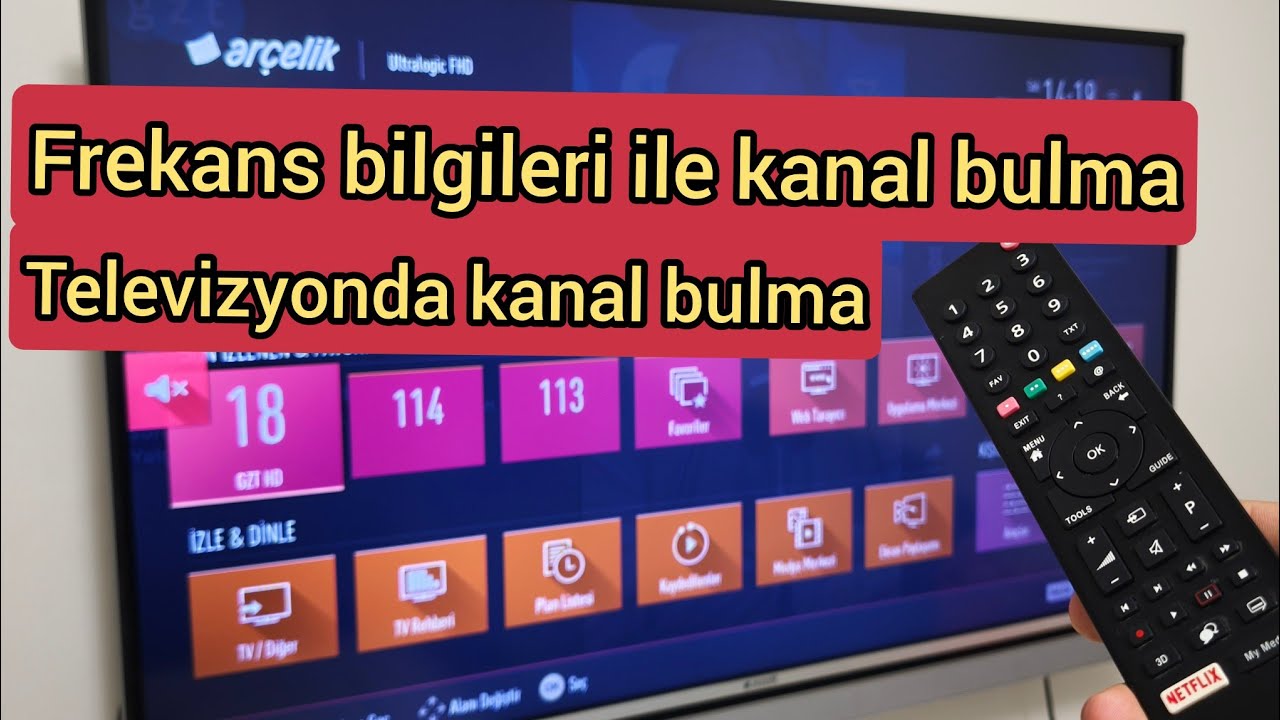 Televizyonda frenkans ayarları ile kanal nasıl bulunur? Kanal arama #video #shorts #diy #newvideo