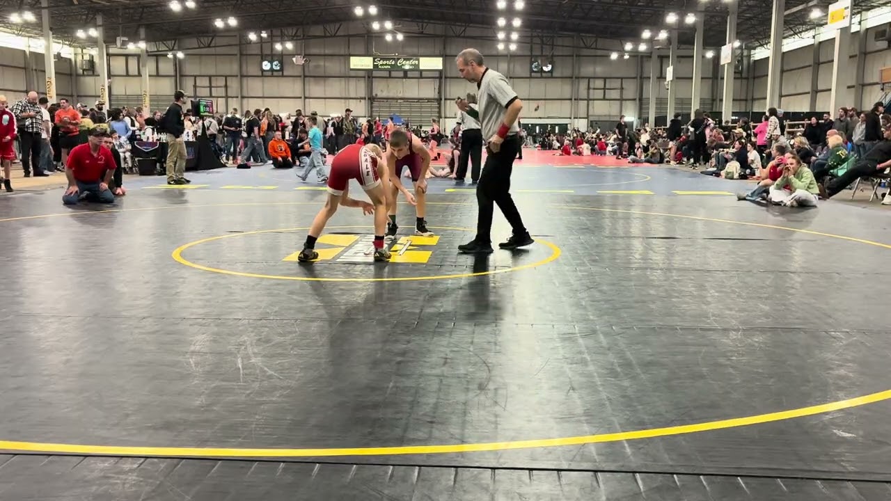 Idaho middle school championship tournament. 12/20/25 Owen’s 6th match