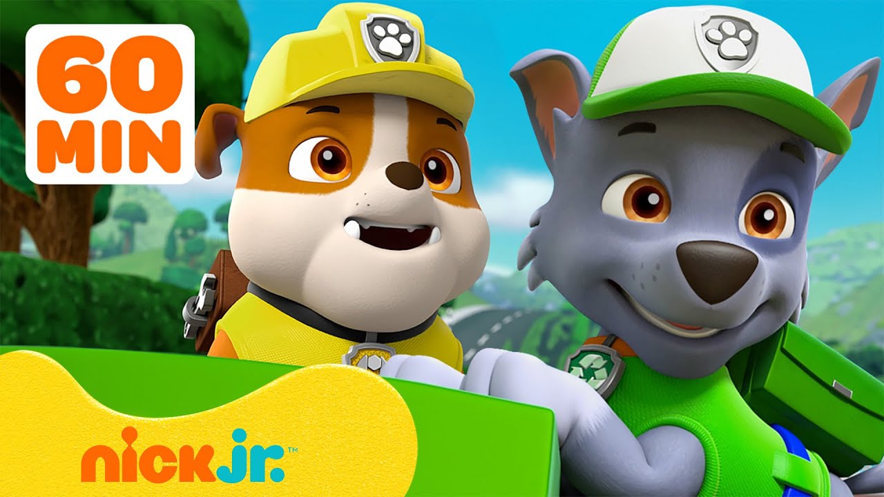PAW Patrol Rubble rettet die Erde! mit Marshall & Rocky | 1-Stunde-Compilation | Nick Jr.Deutschland