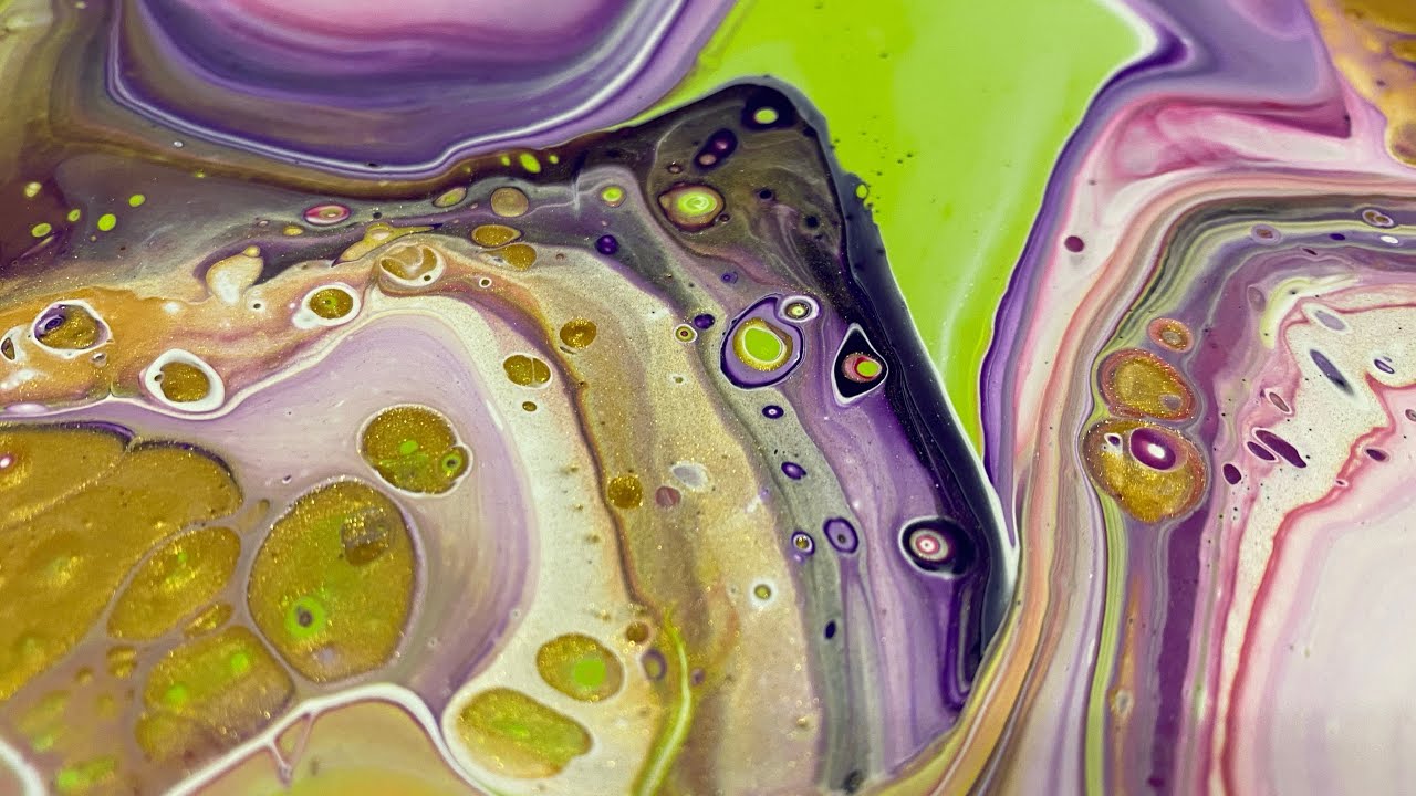 #16. COLOR INJECTION WITH A TWIST! #acrylicpouring #fluidart #dutchpour