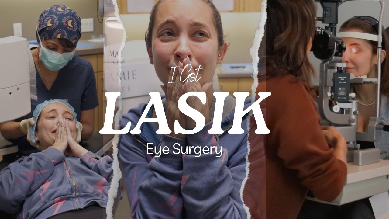I got lasik eye surgery!