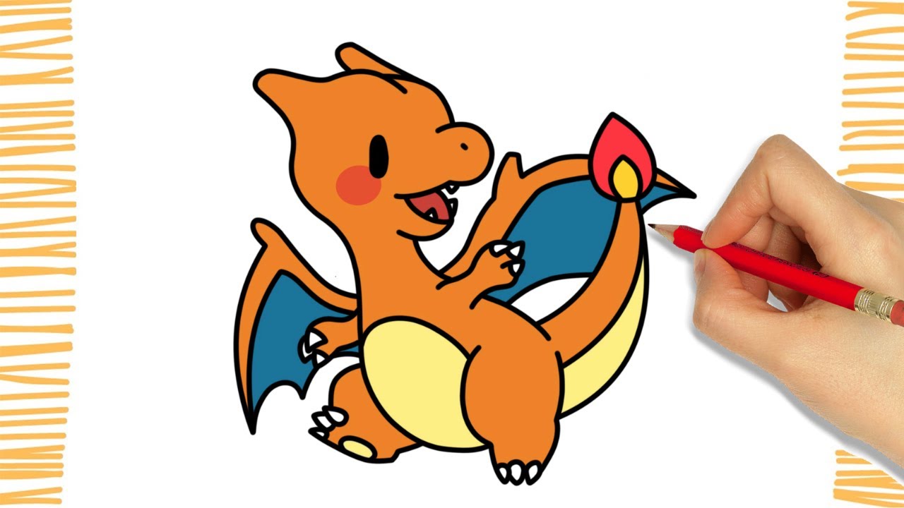 Como dibujar a CHARIZARD I Pokémon