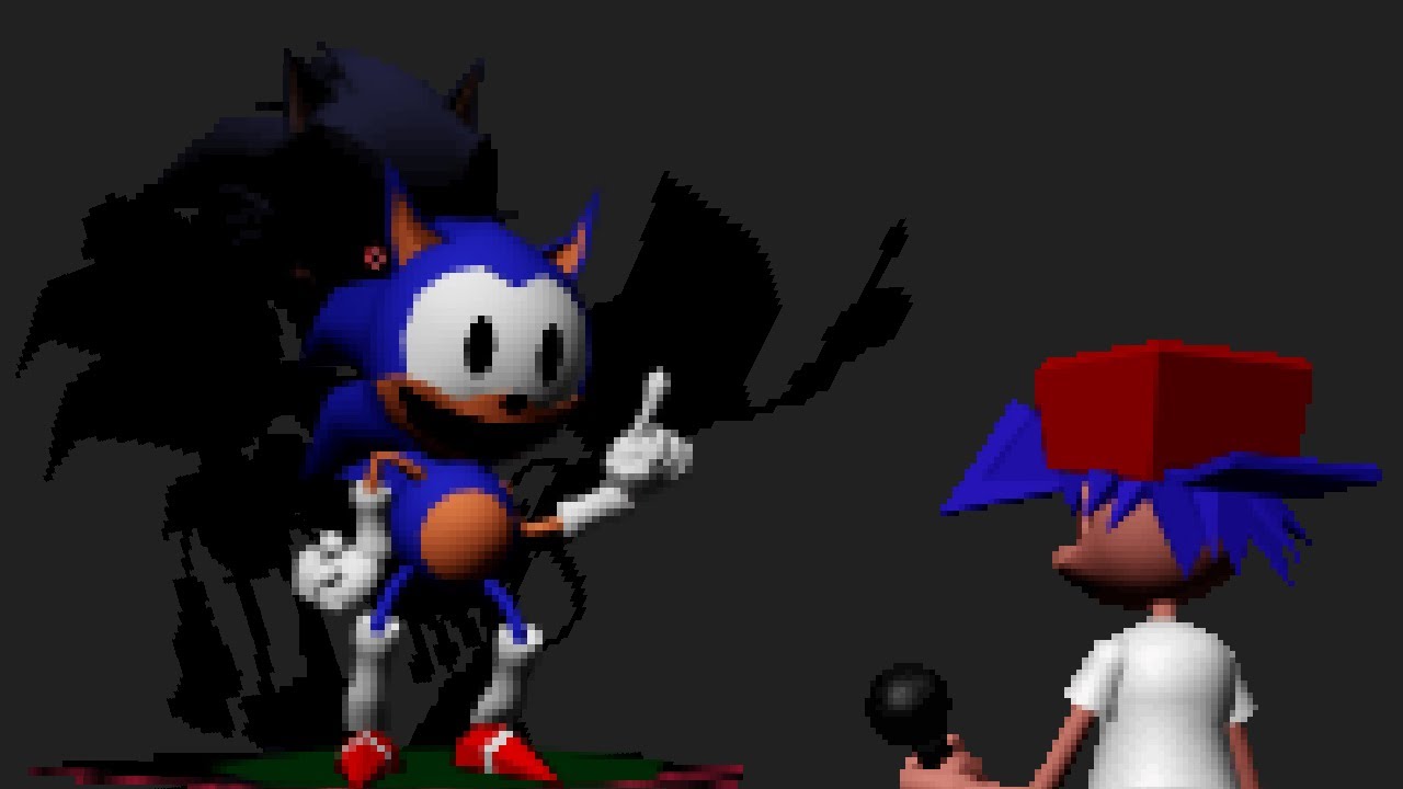 Sonic Rewrite-Trinity(old version) FNF vs Rewrite