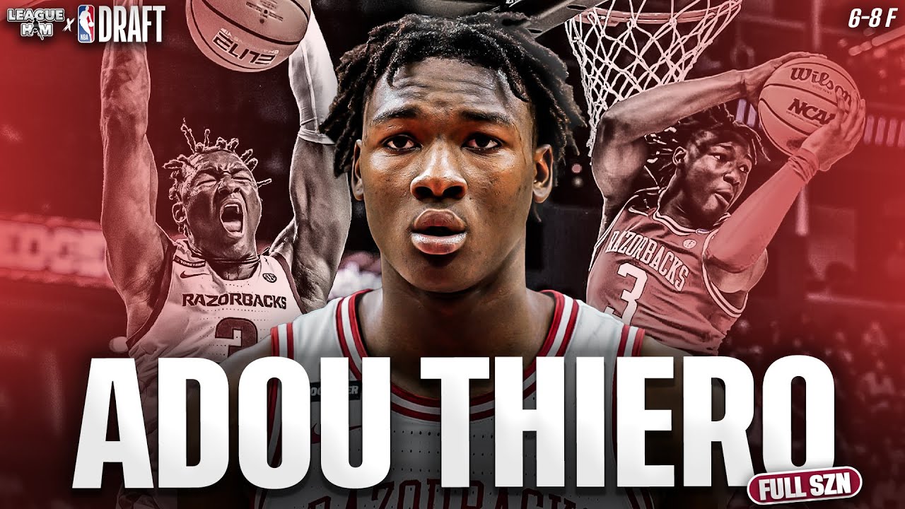 Adou Thiero Arkansas Season Highlights | Explosive Wing | 2025 NBA Draft