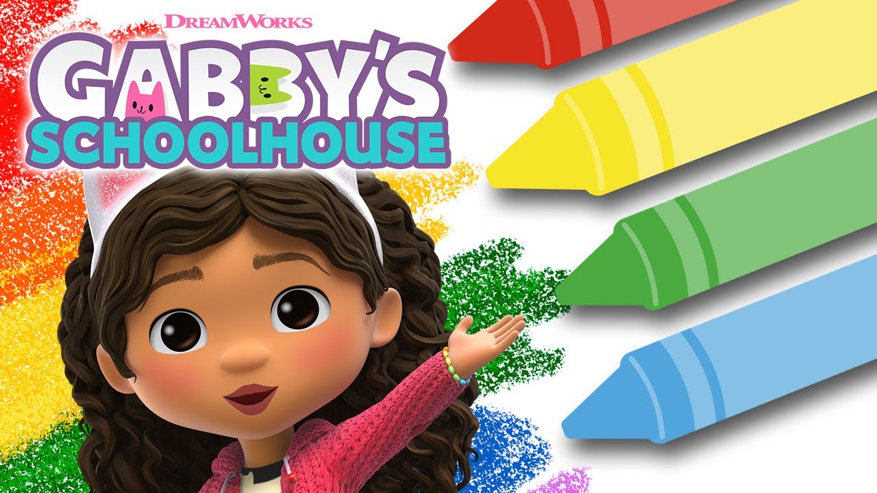 Learn Colors with Gabby! | Color Sorting Games For Kids | Toddler Education | GABBY'S SCHOOLHOUSE