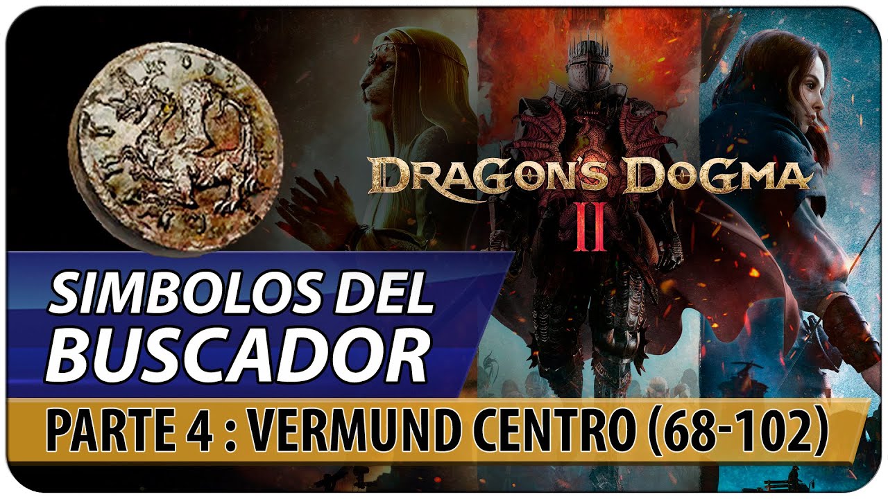 Símbolos del buscador Vermund Centro (Tokens 68-102) Dragon's Dogma 2