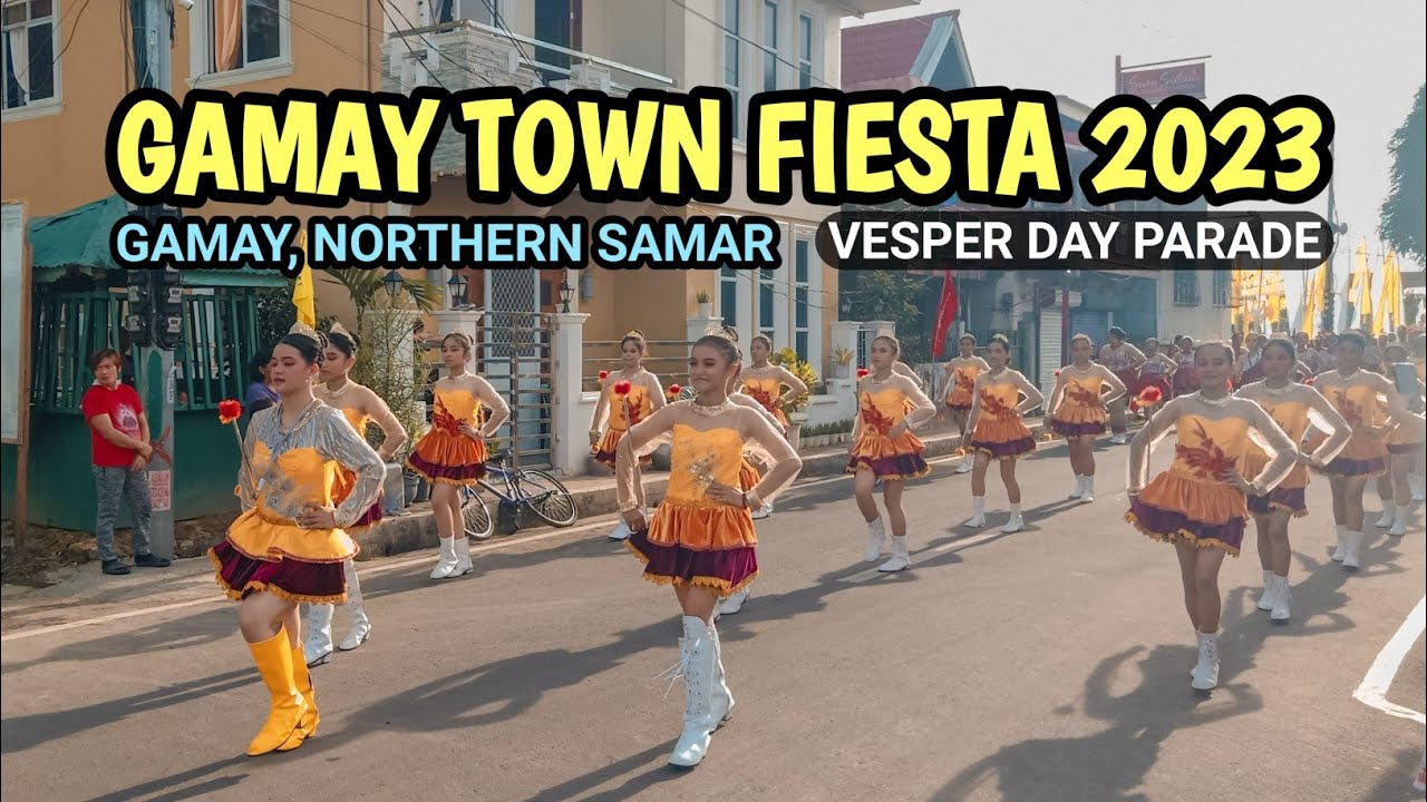 GAMAY TOWN FIESTA 2023 | Gamay, Northern Samar | Marching Band Parade