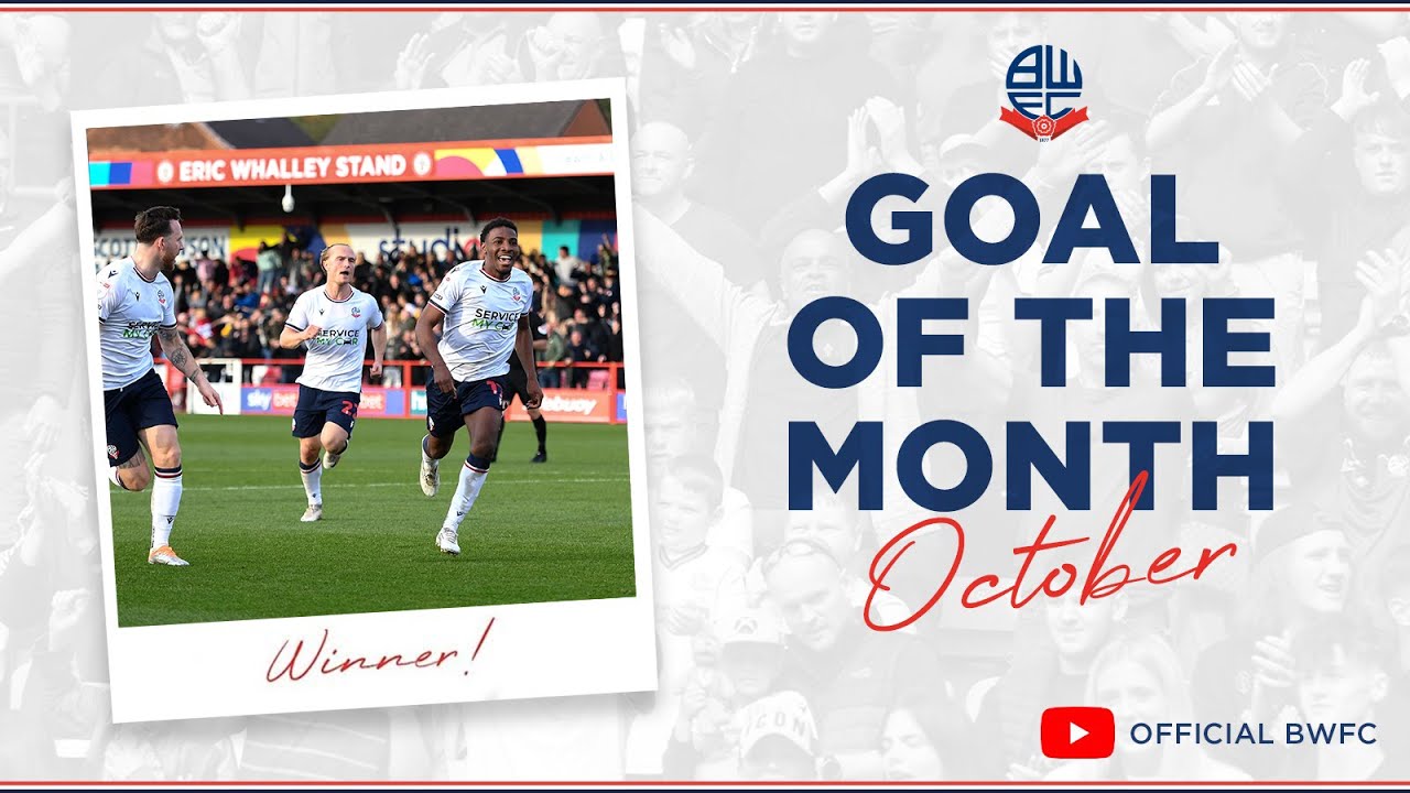 GOAL OF THE MONTH | October Goal of the Month: Dapo Afolayan vs Accrington Stanley