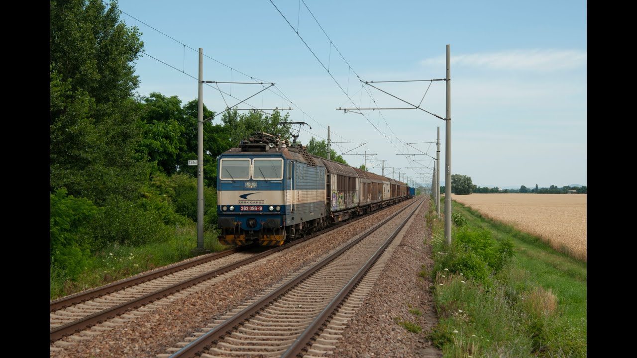 Vlaky Drahovce zastávka (8.7.2020)
