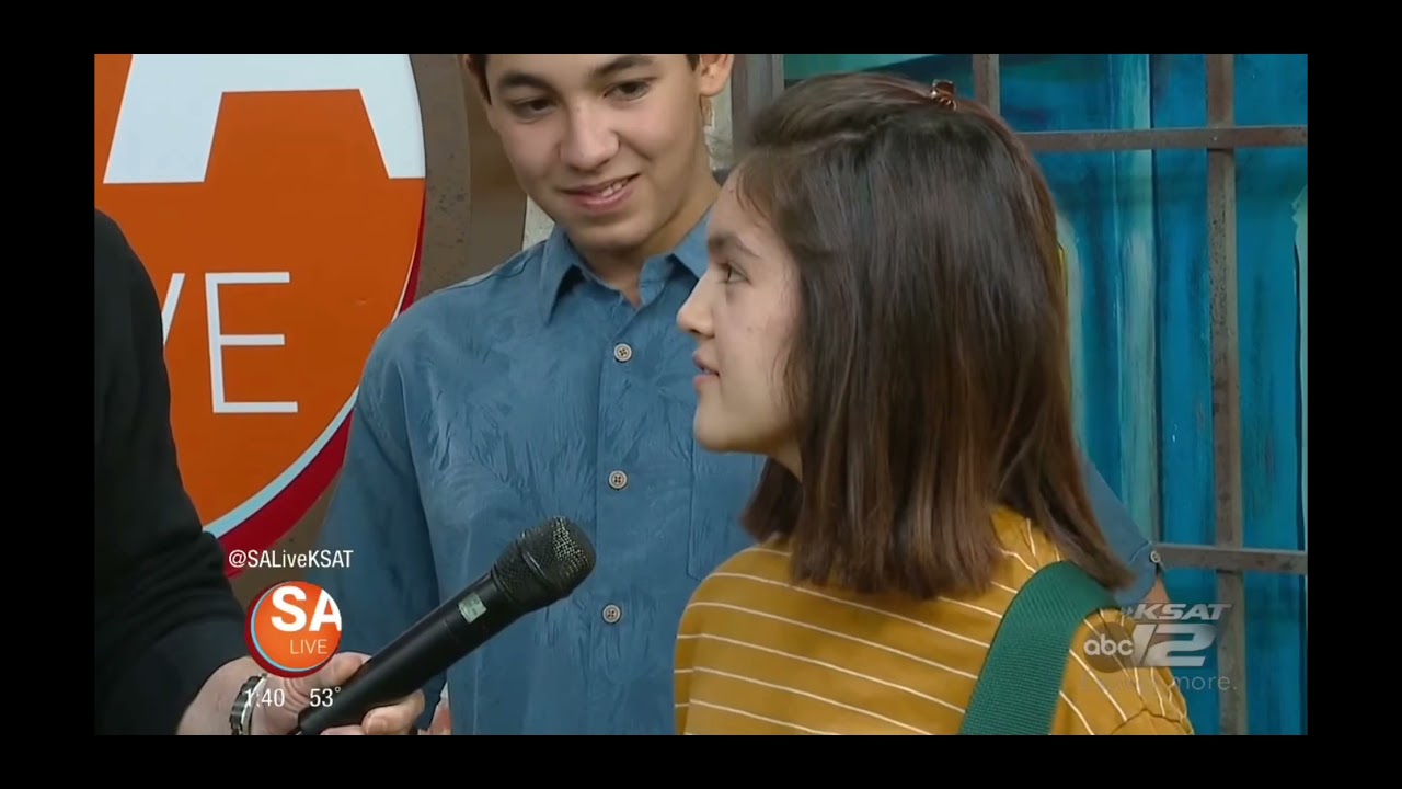 Dream Place on KSAT 12 SALive January 3rd, 2019. Interview and 