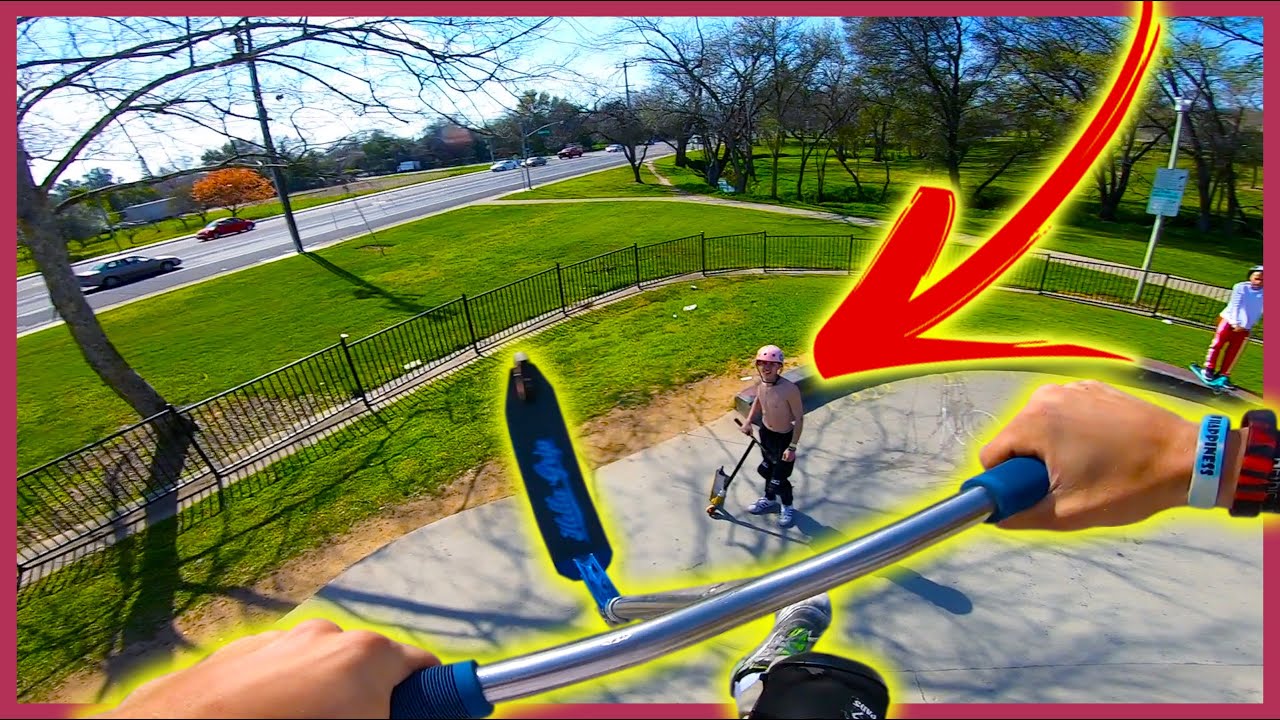 I ALMOST HIT HIM!