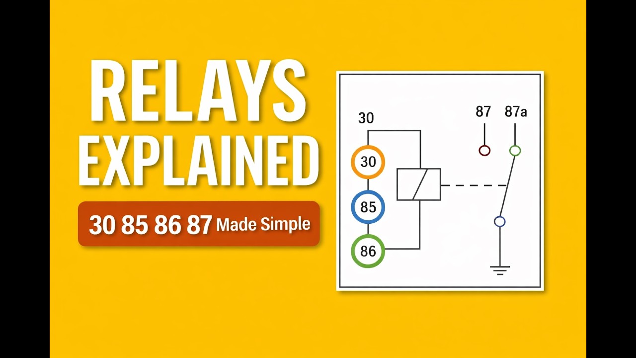 Automotive Relay Wiring + Basics Explained