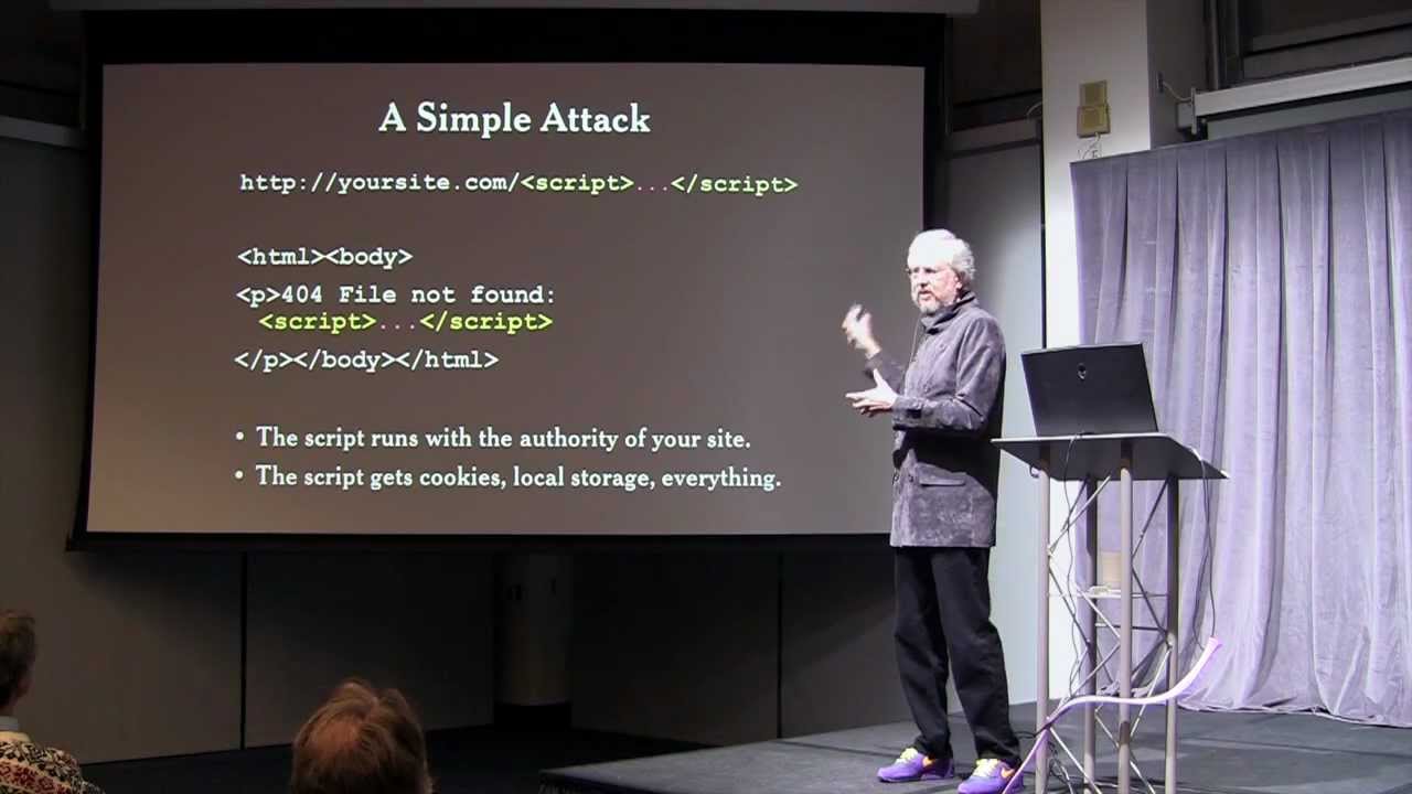 Douglas Crockford: Principles of Security
