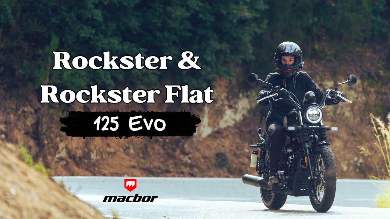 Des customs 125 débarquent en France : les Rockster & Rockster Flat 125 Evo !