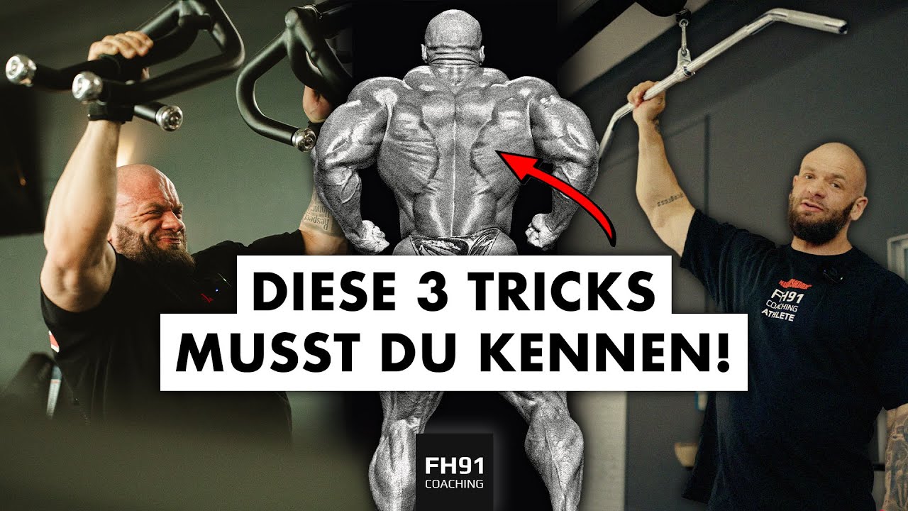 Machst du DIESE Fehler beim Rücken Training? 3 schnelle Tipps für bessere Gains 🦾