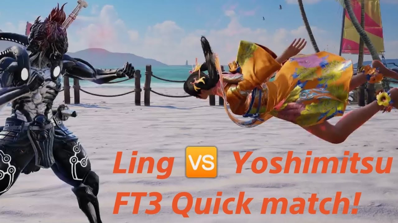 Ling Vs Yoshimitsu FT3 Quick Matches | #tekken8