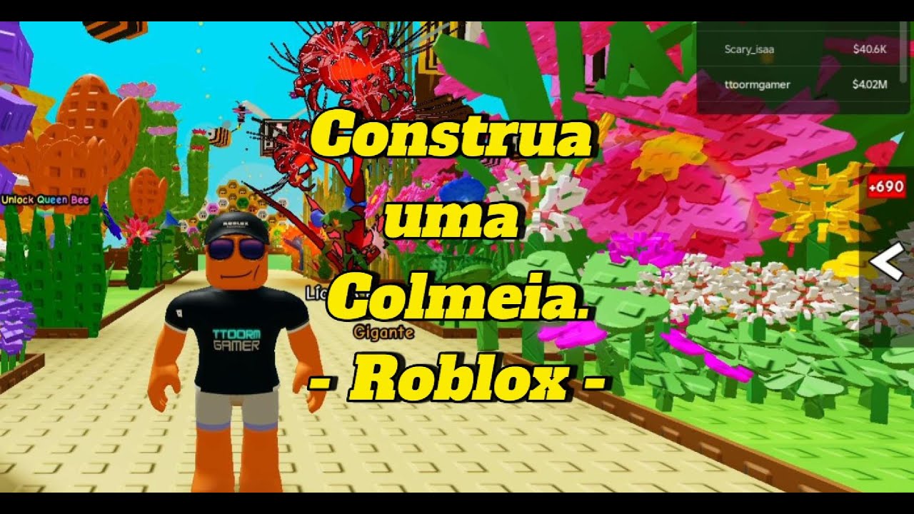 Construa uma Colmeia  - Roblox -