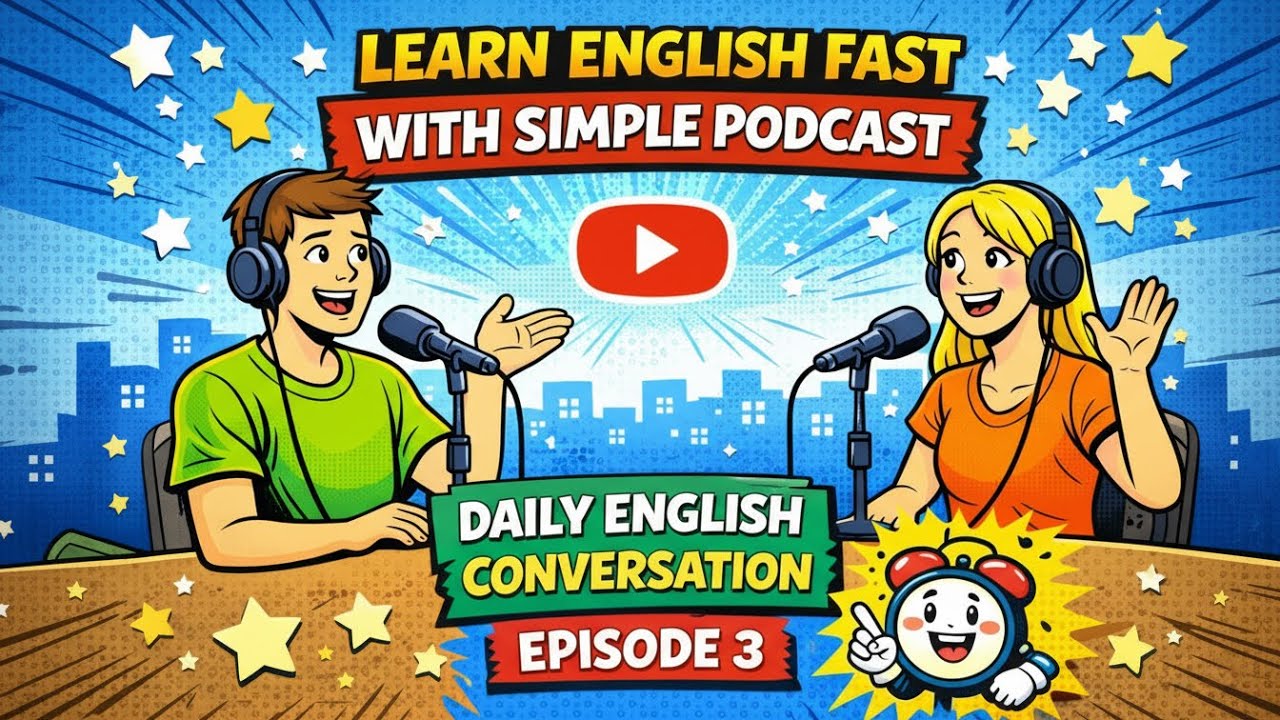 Learn English Fast with Simple Podcast | Daily English Conversation | Episode 3