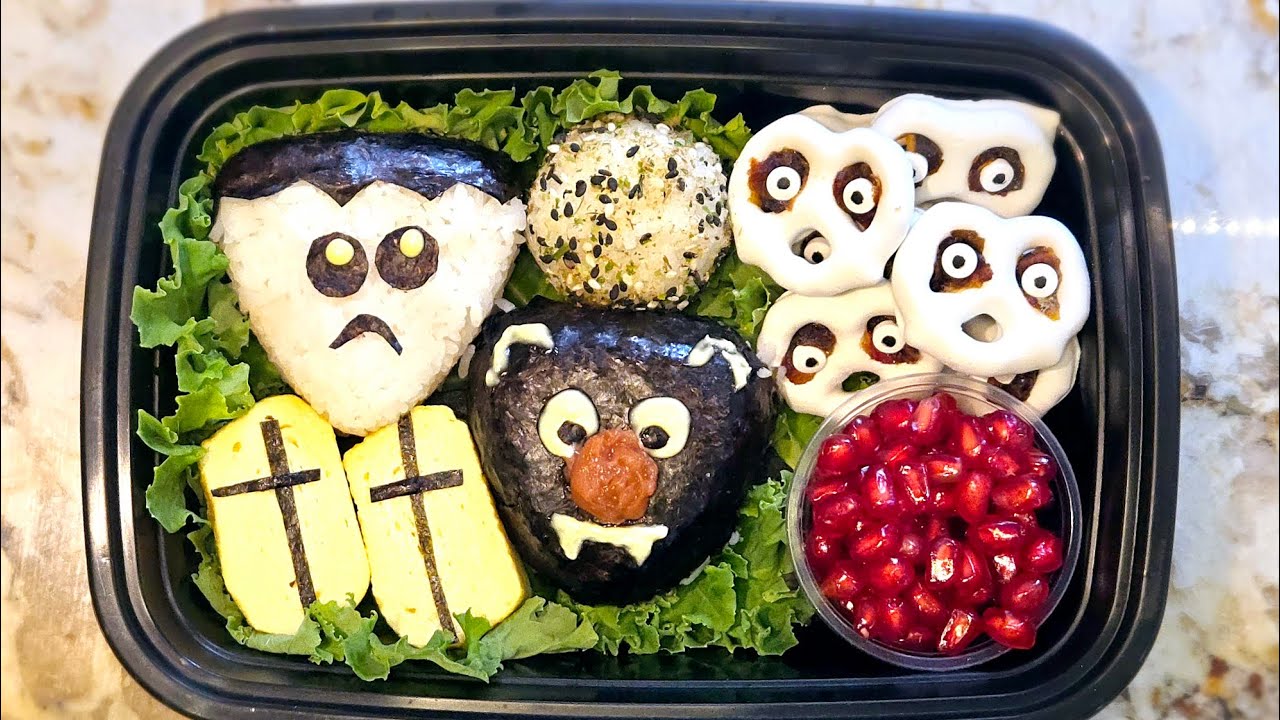Onigiris d'Halloween