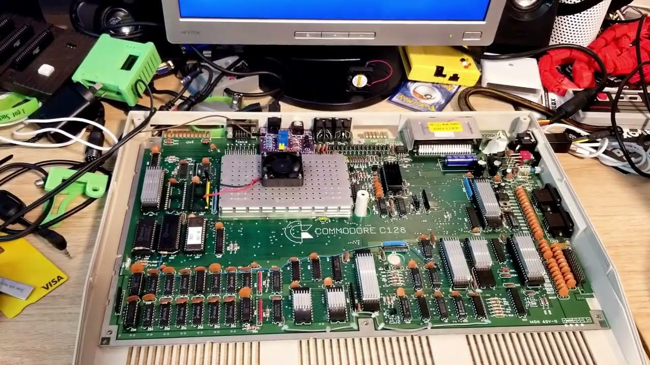 Dual function ROM sockets on the C128 - Repurpose the abandoned BASIC ROM socket