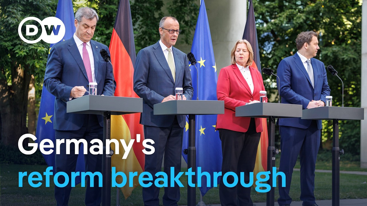 Merz unveils sweeping reforms to boost German economy | DW News