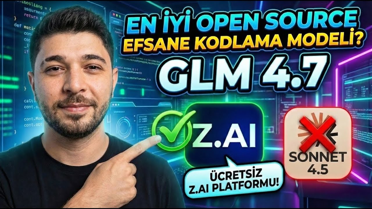 YENİ GLM 4.7: Açık Kaynak En İyi Model!