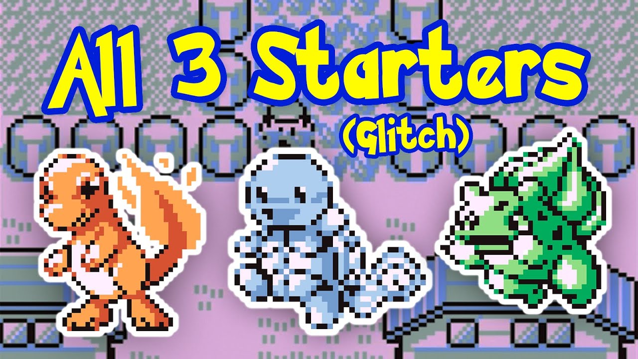 How To Get All 3 Starters in Pok&eacute;mon Red/Blue (Tutorial)