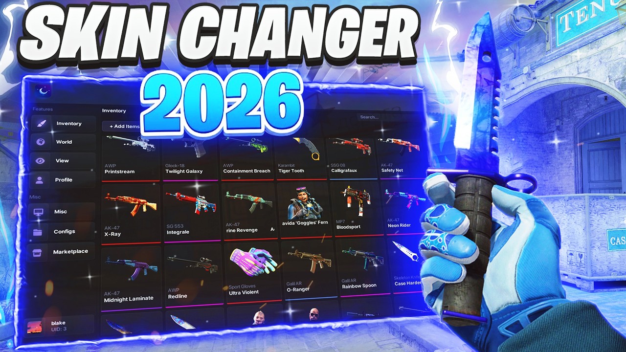 How to get BEST CS2 Skin Changer Download Tutorial 2026!😍 lunaR Changer