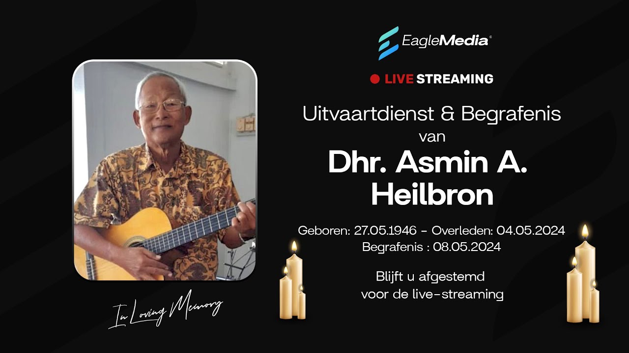 🔴 𝕃𝕚𝕧𝕖 | Uitvaartdienst & Begrafenis van dhr. Asmin A. Heilbron 08.05.2024