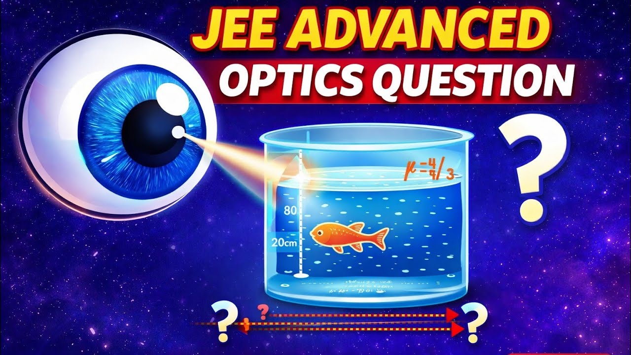 JEE ADVANCED OPTICS  Question