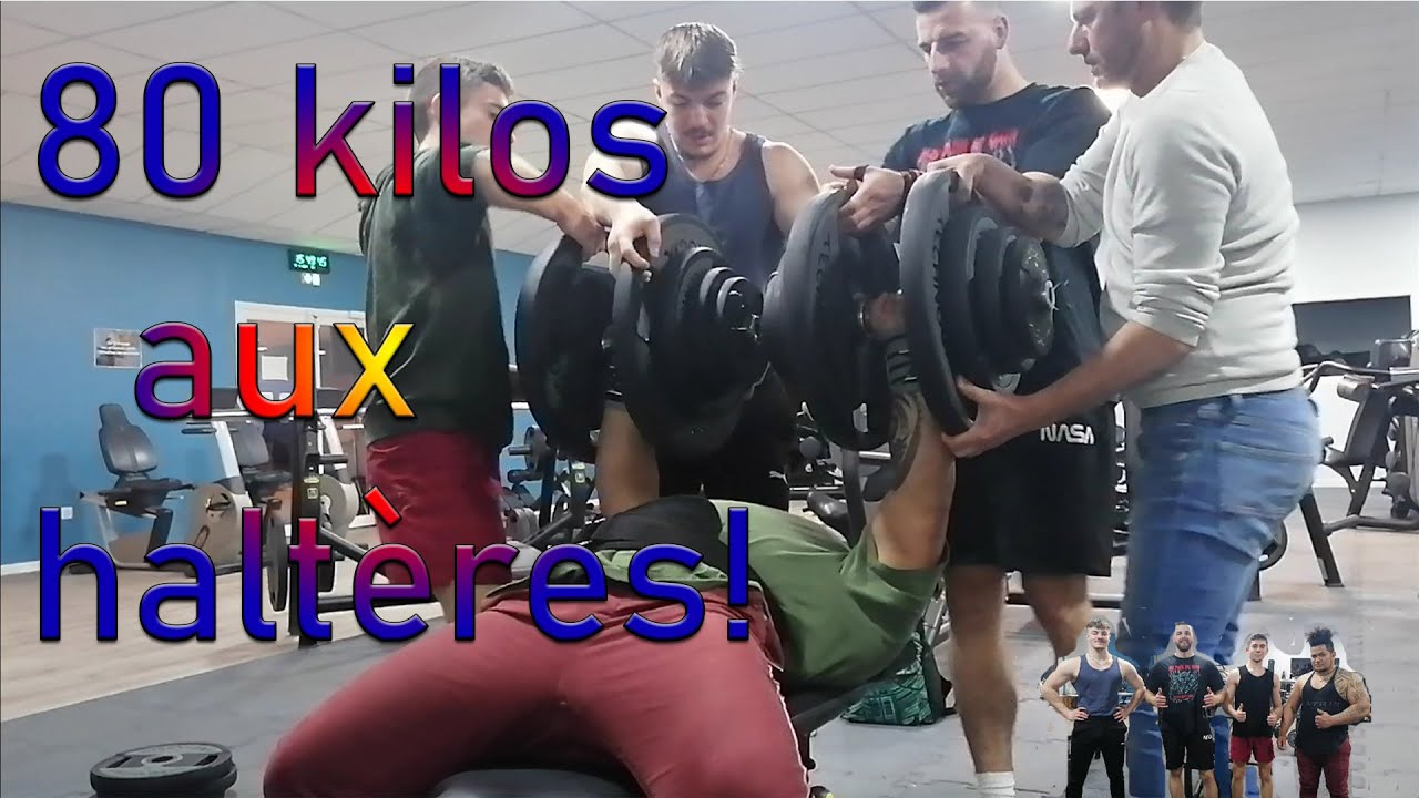 80kg AUX HALTÈRES PAR MAIN !!! @BRUTUSLEROBUSTE