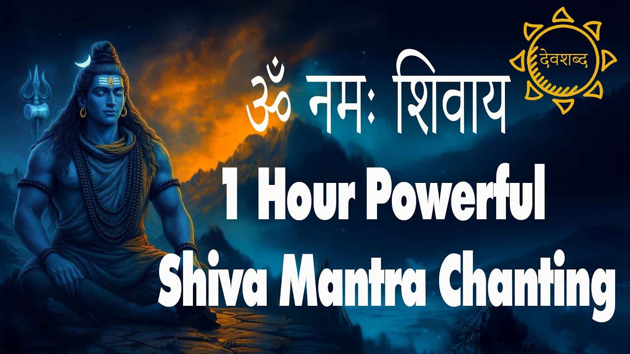 ॐ नमः शिवाय – 1 Hour Divine Shiva Mantra Chanting | Peaceful Mahadev Meditation Mantra