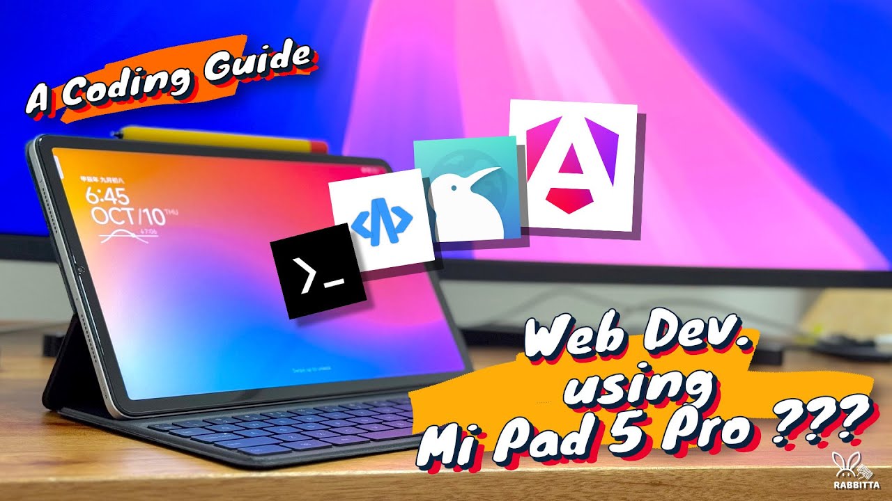 How to Start Web Development on the Mi Pad 5 Pro, or any Android Tablet.