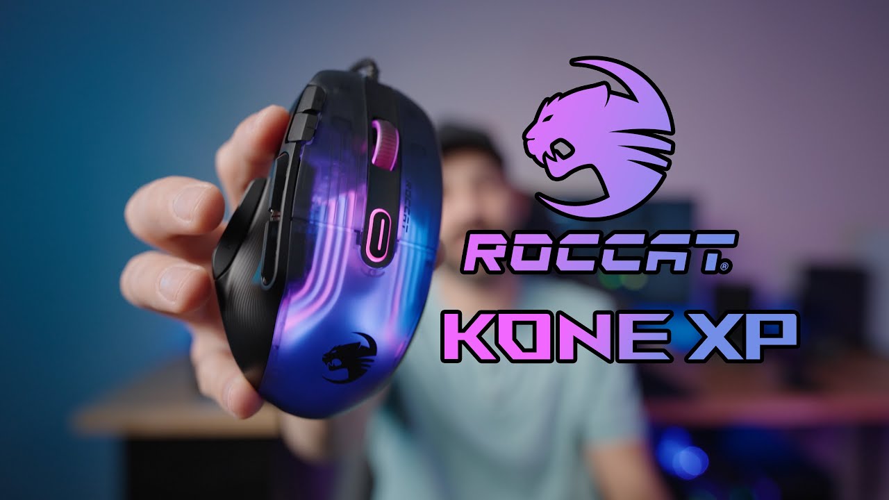 ROCCAT Kone XP Mouse Review - Stunning and Comfortable!