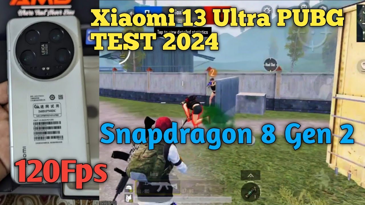 Xiaomi 13 Ultra PUBG TEST 2024 l 120Fps l Snapdragon 8 Gen 2 l Clear Review