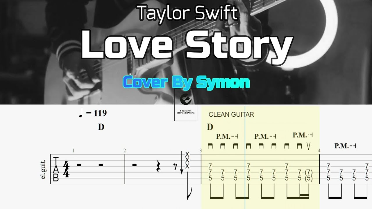 Love Story - Taylor Swift (Symon Cover) Guitar TABS