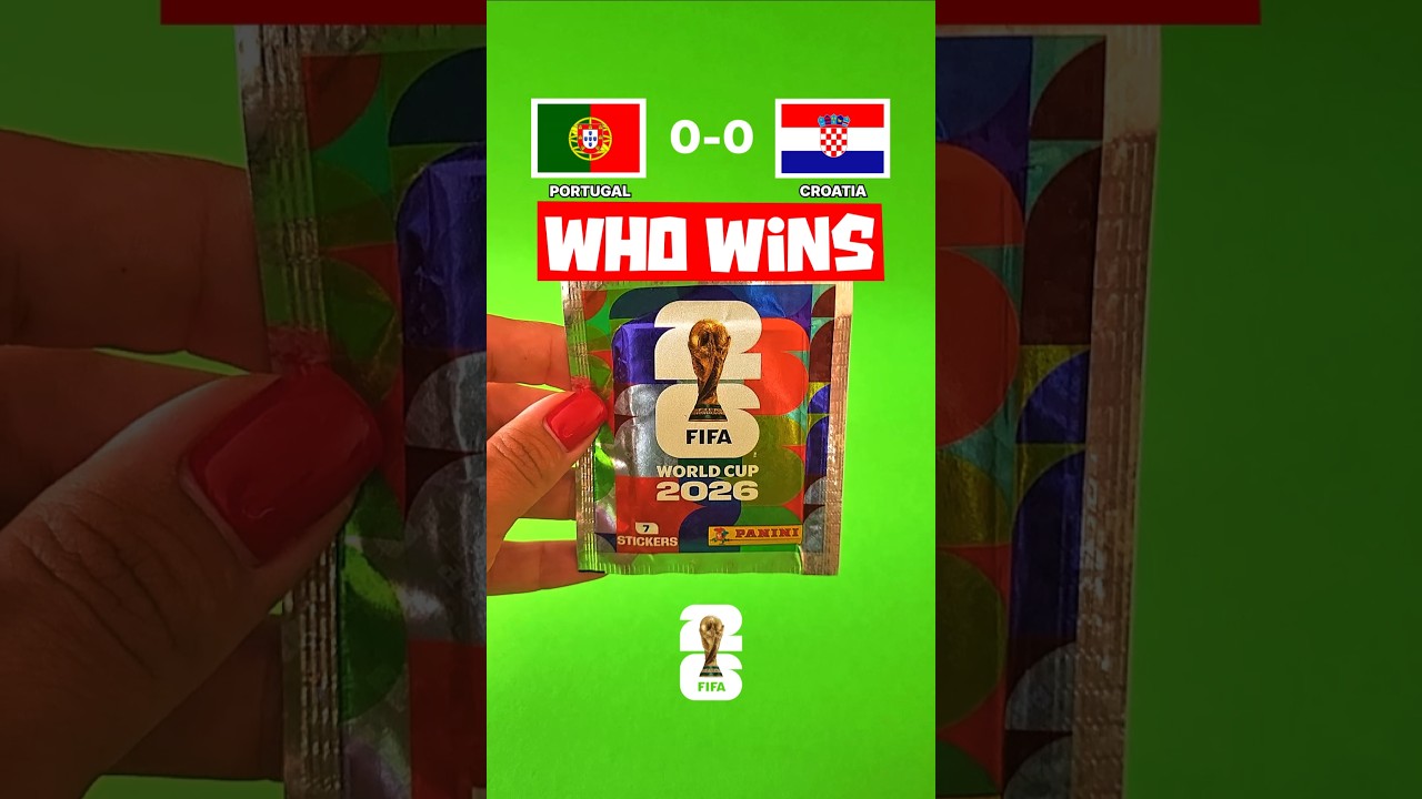 Pt.42 🏆 World Cup Match Prediction 🔥 Panini FIFA World Cup 2026 stickers pack 💚