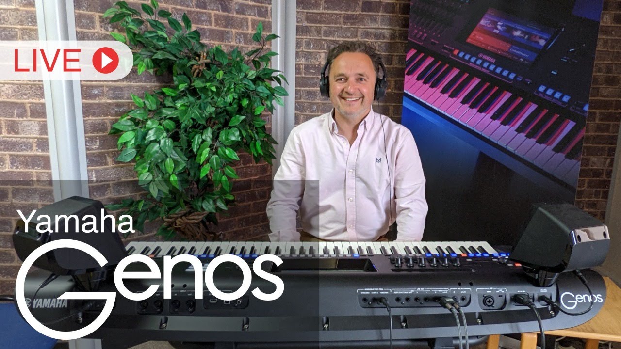 Casual Keyboards LIVE (#4) - Yamaha Genos tips, tricks and playing with David Cooper