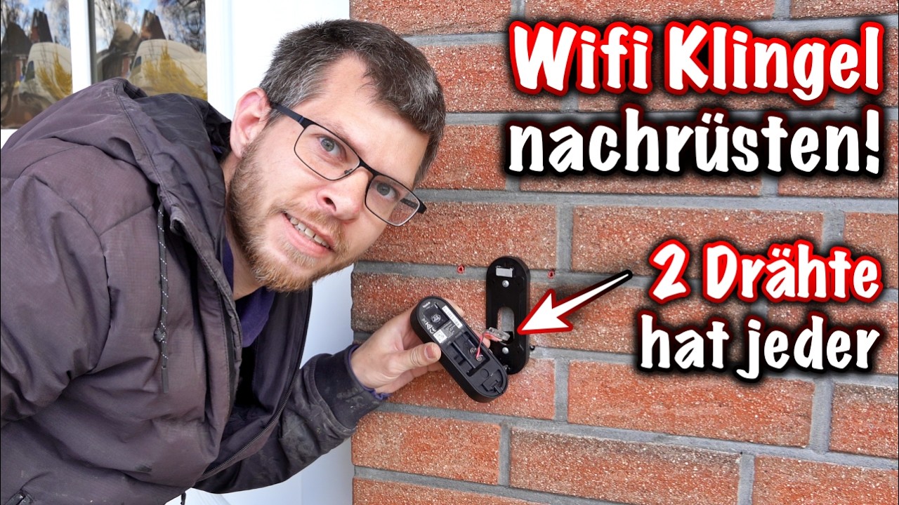 W-LAN Klingel mit Kamera im Altbau nachr&uuml;sten! ElektroM