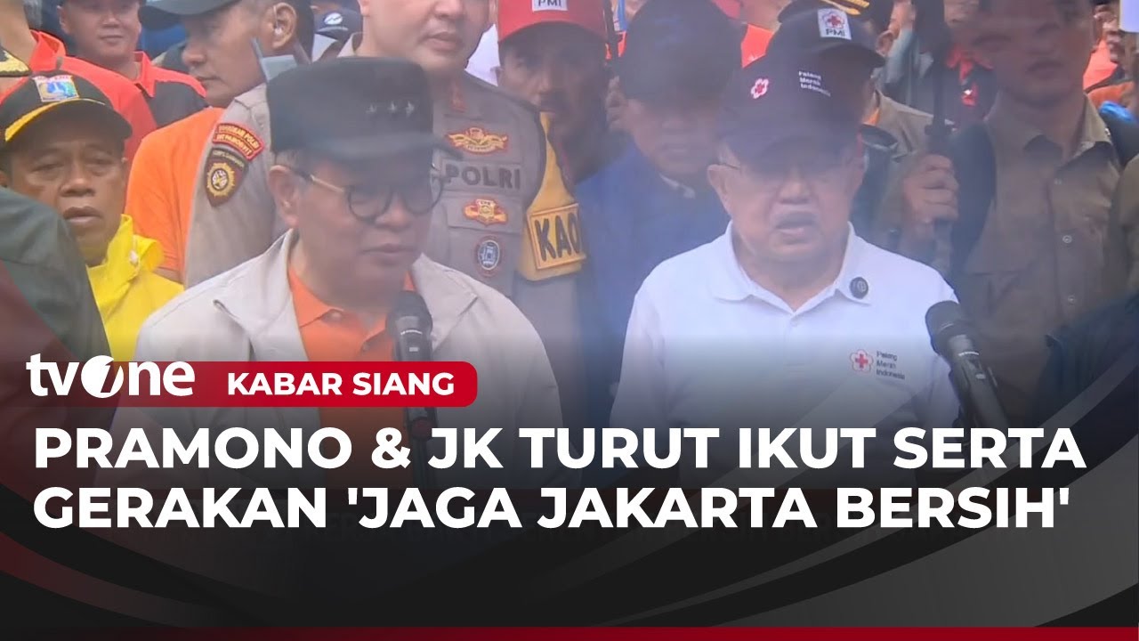 171 Ribu Peserta Ikuti Gerak Jaga Bersih Jakarta Bersama Pemprov | Kabar Siang