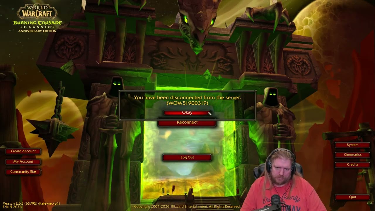 WoW Burning Crusade Anniversary 60-70 Leveling Warlock PoV Session Two 2-7-2026 (Part 5)